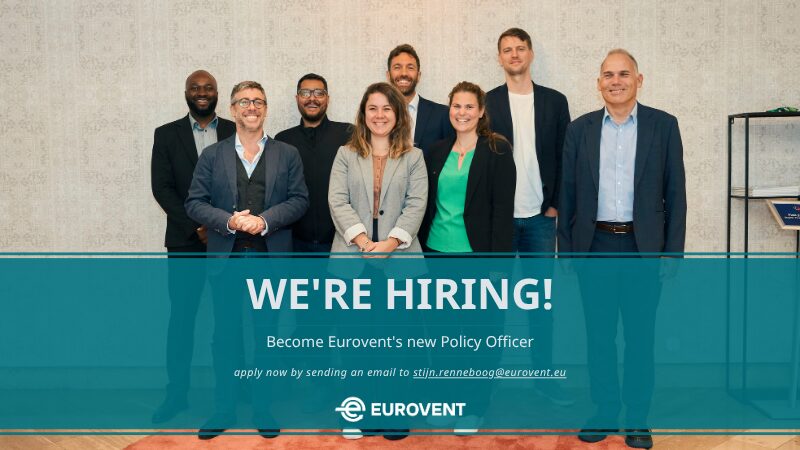 Job opportunity: Policy Officer