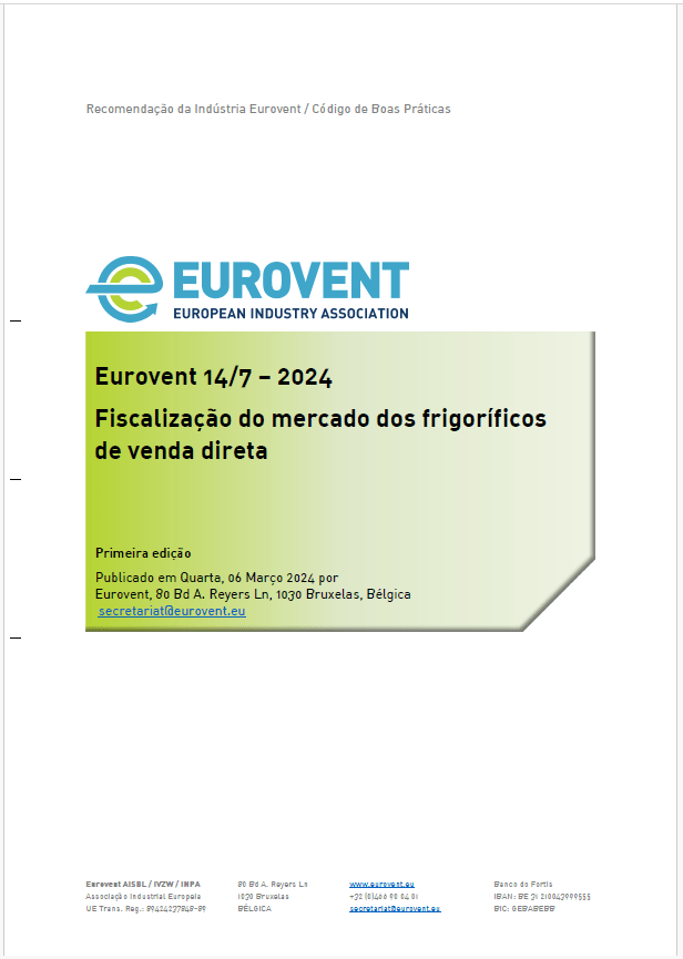 Eurovent 14/7: Fiscalização do mercado dos frigoríficos de venda direta