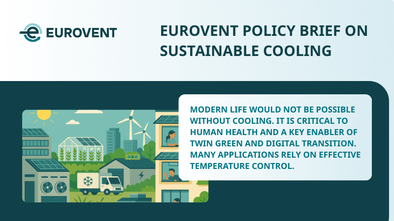 Eurovent policy brief on sustainable cooling