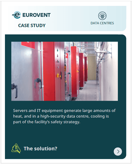 A Tier IV data centre in Switzerland
